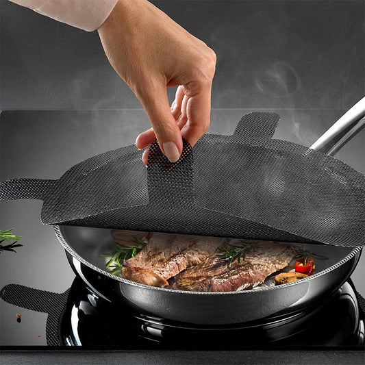 Easy to Clean Reusable Pan Anti-splash Screen Oven Door Splatter Screen Splash Guard