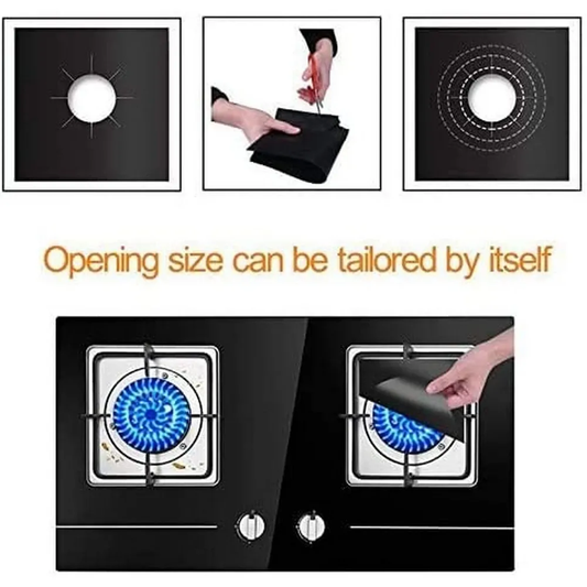 Oil-proof Stove Surface Protection Pad Stovetop Burner Cover Reusable Gas Stove Protector