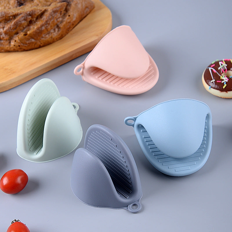 Outdoor BBQ Heat Resistant Silicone Gloves Indoor Kitchen Oven Microwave Silicone Gloves Accessories