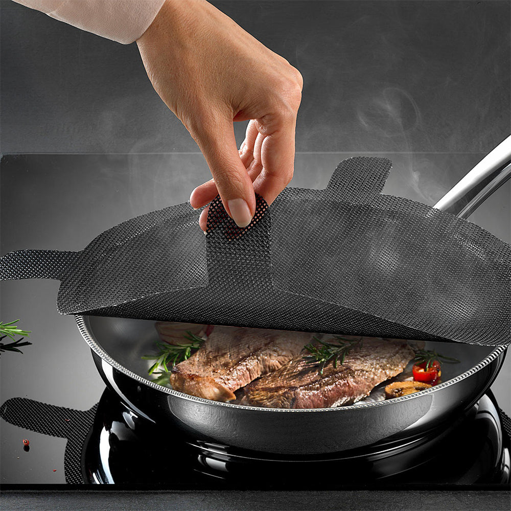 Easy to Clean Reusable Pan Anti-splash Screen Oven Door Splatter Screen Splash Guard